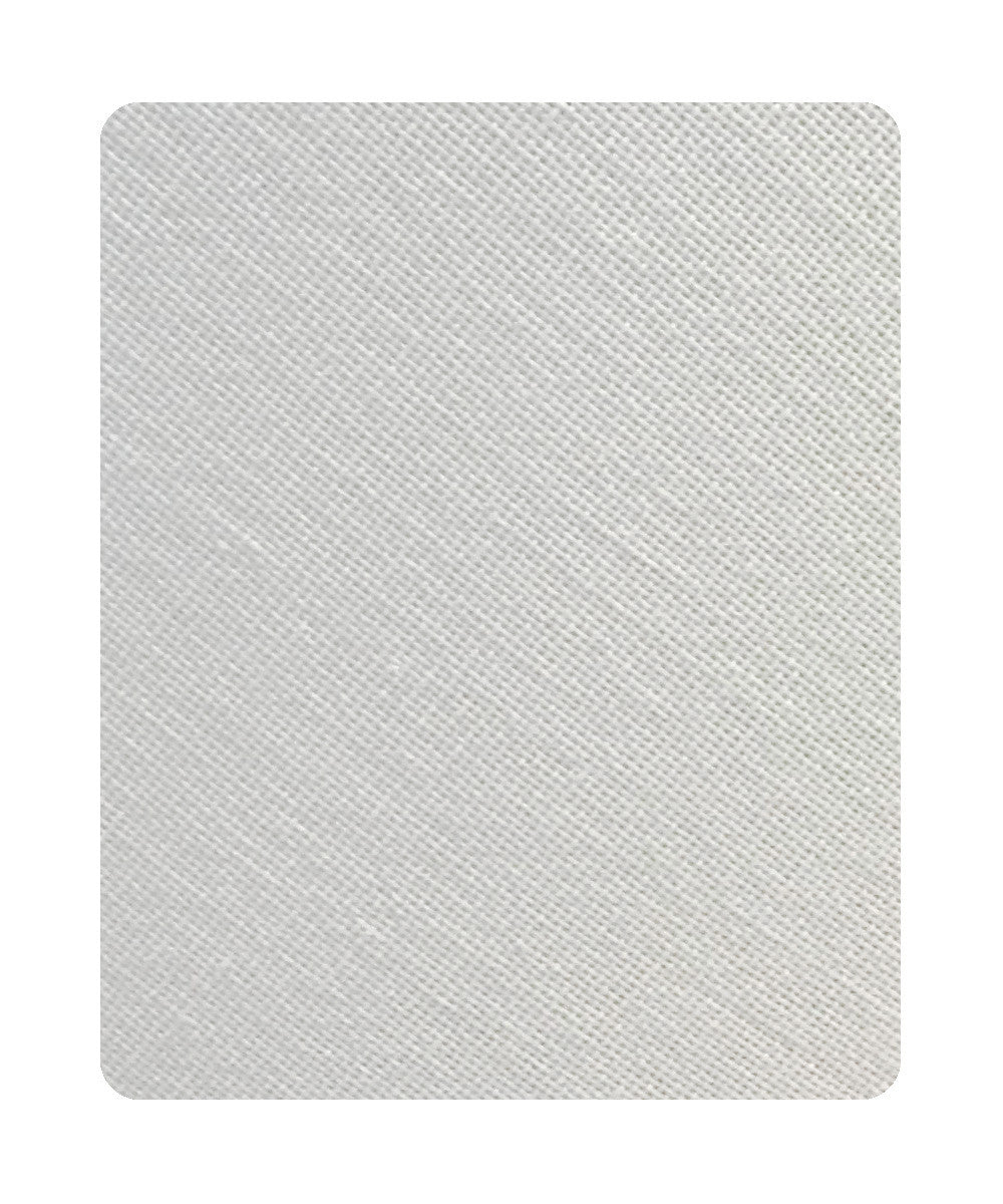 12x14x15 White Shantung Fabric Drum Lampshade