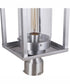 Neo 1-Light Outdoor Post Mount Satin Aluminum
