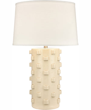Hatcher 30'' High 1-Light Table Lamp - Cream