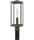 Westover Large 1-light Outdoor Post Light Industrial Bronze