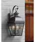 Millhouse Medium 2-light Outdoor Wall Light Mystic Black