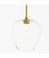Veno 1-light Pendant Aged Brass