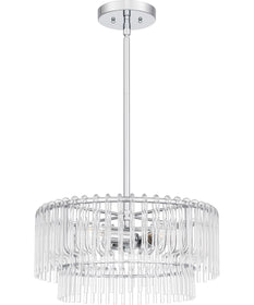 Tayshia Large 3-light Pendant Polished Chrome