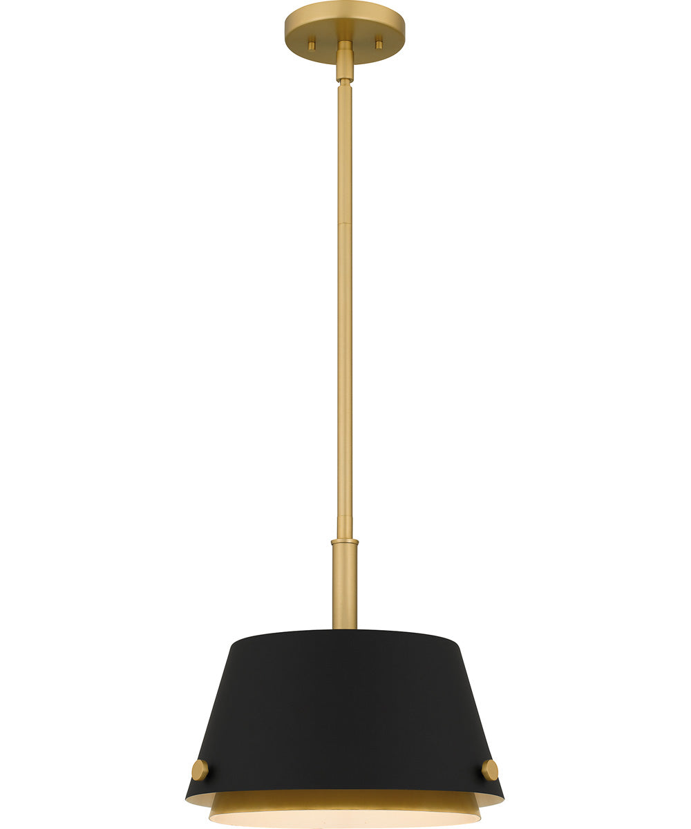 Quoizel Piccolo Pendant 1-light Mini Pendant Matte Black