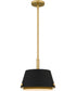 Quoizel Piccolo Pendant 1-light Mini Pendant Matte Black