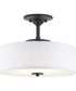 Inspire LED 13" LED Semi-Flush Graphite