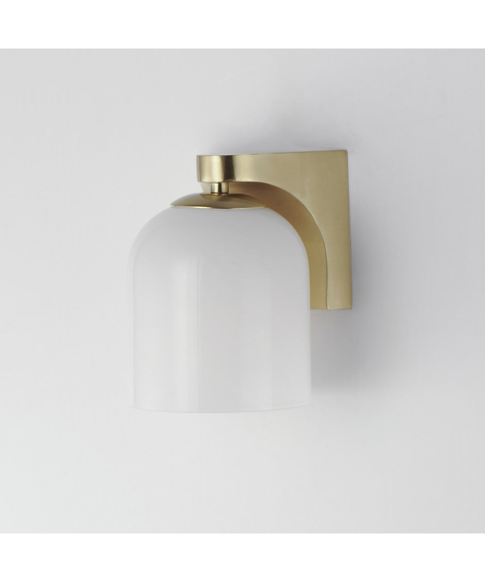 Scoop 1-Light Bath Vanity Natural Aged Brass