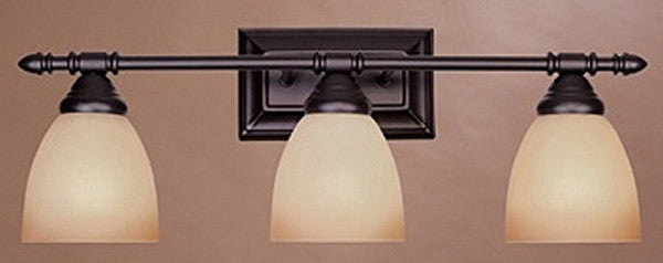 Designers Fountain Apollo 3-Light Bath Strip Oil Rubbed Bronze 94003ORB
