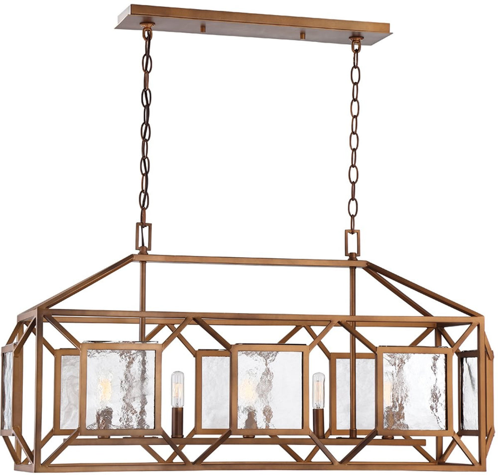 Designers Fountain Athina 5-Light Pendant Gilded Bronze 89438-GB