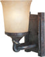 Designers Fountain 5 inchw Austin 1-Light Wall Lantern Weathered Saddle 97301WSD