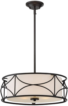 18"W Avara 3-Light Pendant Oil Rubbed Bronze