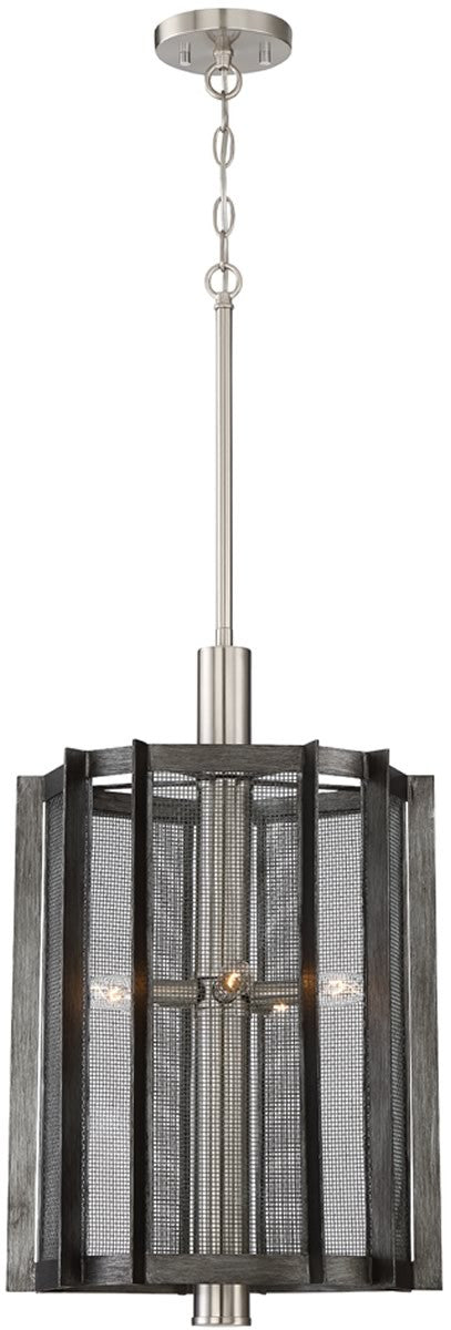 Designers Fountain Baxter 5-Light Pendant Weathered Iron 89355-WI