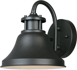 8"H Bayport 1-Light Outdoor Wall Lantern Bronze