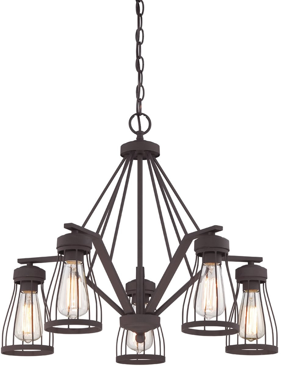 Designers Fountain Brooklyn 5-Light Chandelier Bronze 86885-BZ