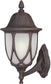 Designers Fountain 9 inchw Capella 1-Light Wall Lantern Autumn Gold 2868AG