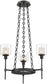 Designers Fountain Cazadero 3-Light Chandelier Weathered Pewter 89183-WP