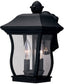 Designers Fountain 8 inchw Chelsea 2-Light Wall Lantern Black 2712BK