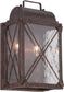 Designers Fountain 8 inchw Colfax 2-Light Wall Lantern Etruscan Bronze 33331EB