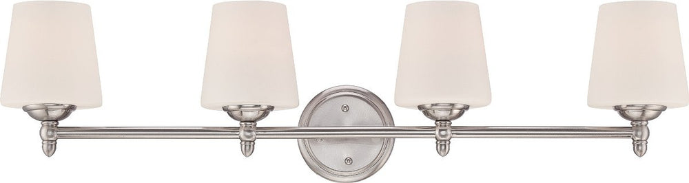 Designers Fountain Darcy 4-Light Bath Vanity Brushed Nickel