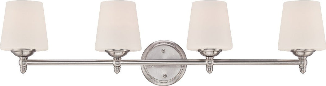 36"W Darcy 4-Light Bath Vanity Brushed