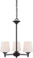 Designers Fountain Darcy 3-Light Chandelier Oil Rubbed Bronze
