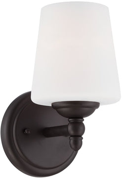 5"W Darcy 1-Light Wall Sconce Oil Rubbed Bronze