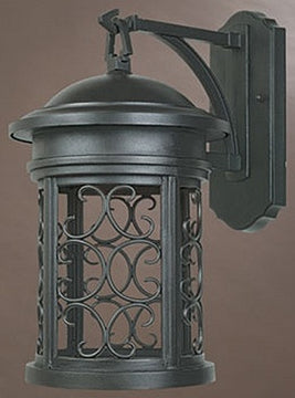 16"H Ellington Dark Sky Outdoor Wall Lantern Oil Rubbed Bronze