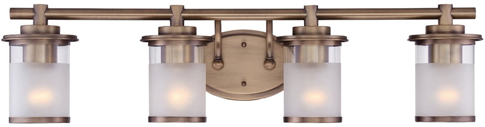 Designers Fountain Essense 4-Light Bath Vanity Old Satin Brass 6694-OSB