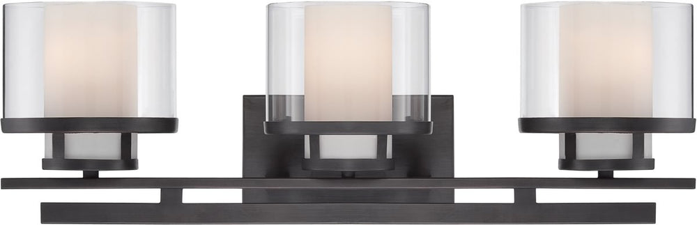 Designers Fountain 24 inchw Fusion 3-Light Bath Biscayne Bronze 86103BBR