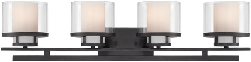 Designers Fountain Fusion 4-Light Bath Vanity Biscayne Bronze 86104-BBR