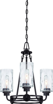18"W Gramercy Park 3-Light Chandelier Old English Bronze