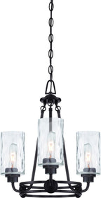 18"W Gramercy Park 3-Light Chandelier Old English Bronze