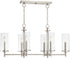 Designers Fountain Harlowe 6-Light Pendant Satin Platinum 87286-SP
