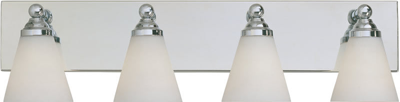 30"W Hudson 4-Light Vanity Chrome