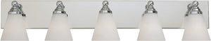 38"W Hudson 4-Light Vanity Chrome