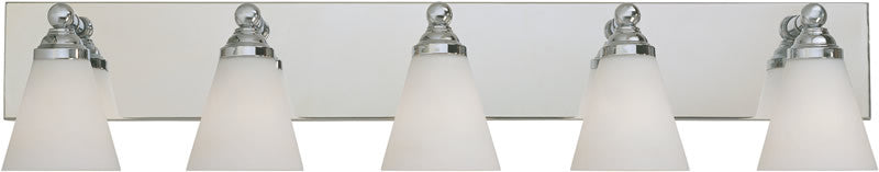 38"W Hudson 4-Light Vanity Chrome