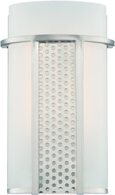 5"W Lucern LED Wall Sconce Satin Platinum
