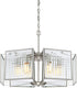 Designers Fountain Pivot 6-Light Chandelier Satin Platinum 88886-SP