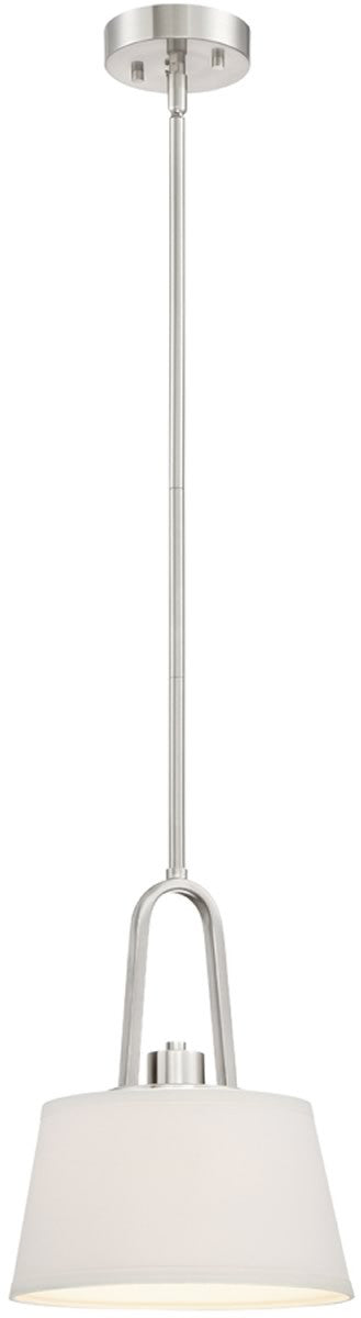 Designers Fountain Studio 1-Light Mini Pendant Satin Platinum 88530-SP