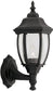 Designers Fountain Tiverton 1-Light Wall Sconce Black 2420-BK
