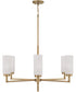 Alyssa 6-Light Chandelier Aged Brass
