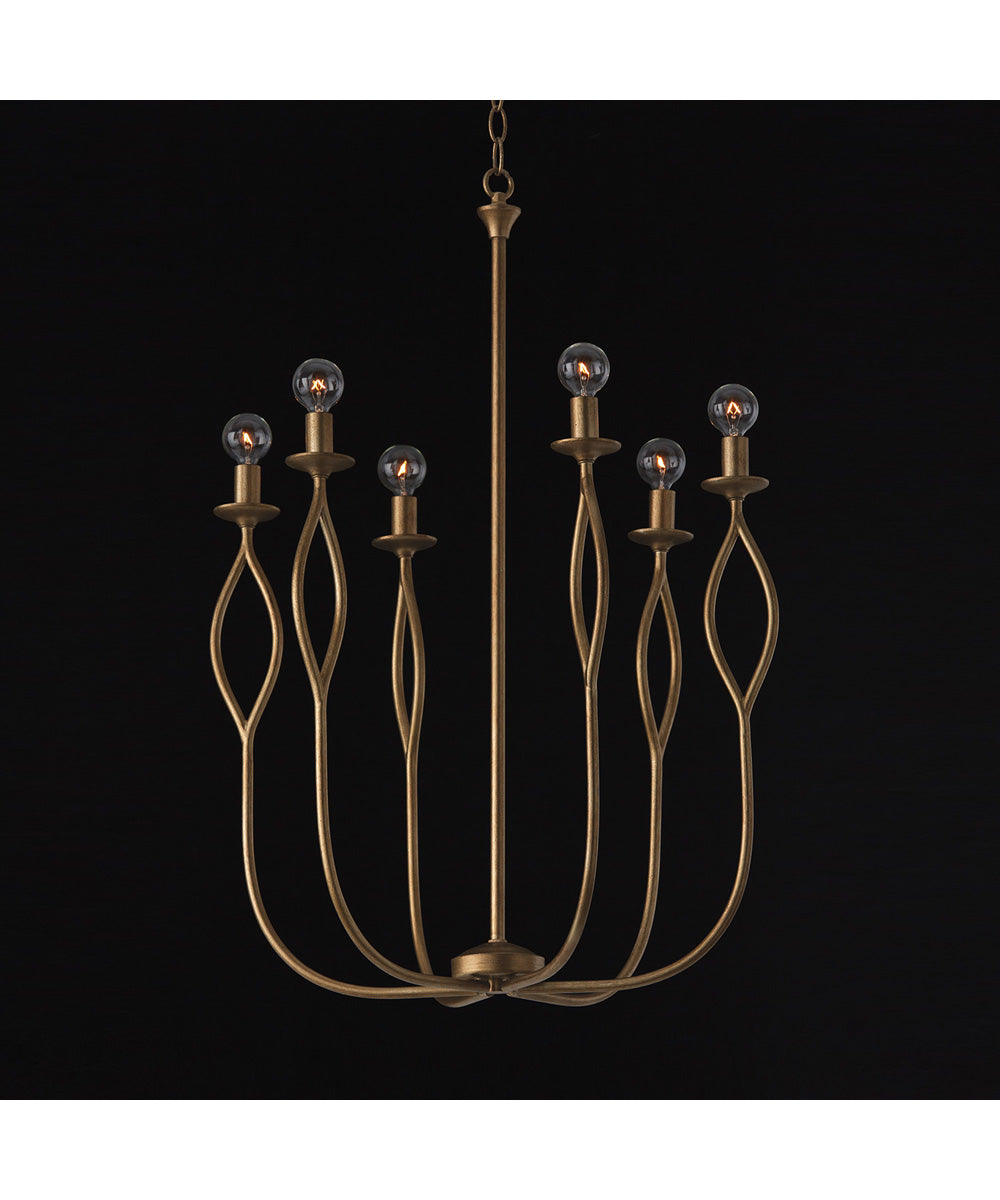 Cohen 6-Light Chandelier Mystic Luster
