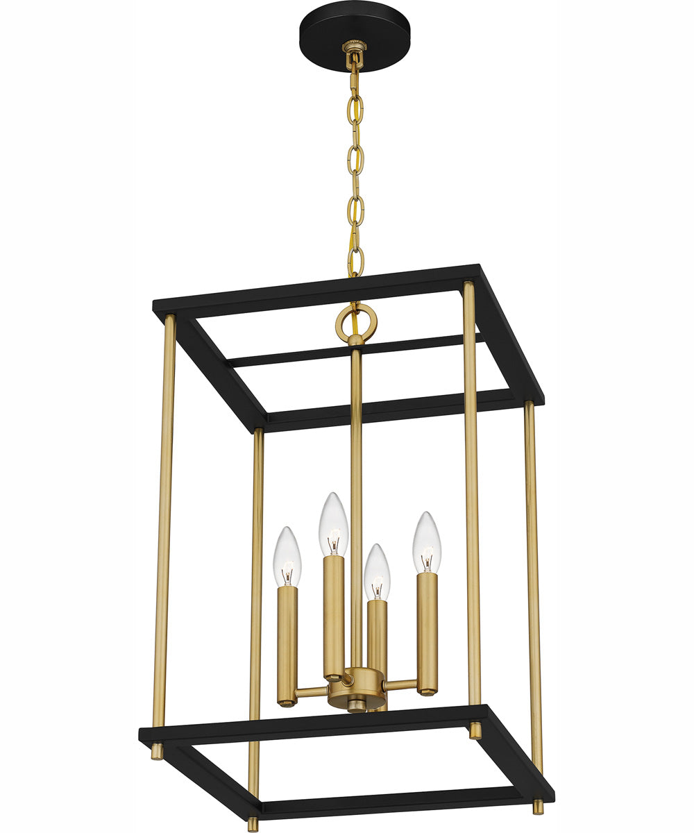Kynwyd 4-light Pendant Matte Black