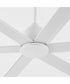 80" Titus Ceiling Fan Studio White