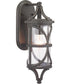 Morrison 1-Light Small Wall Lantern Antique Bronze