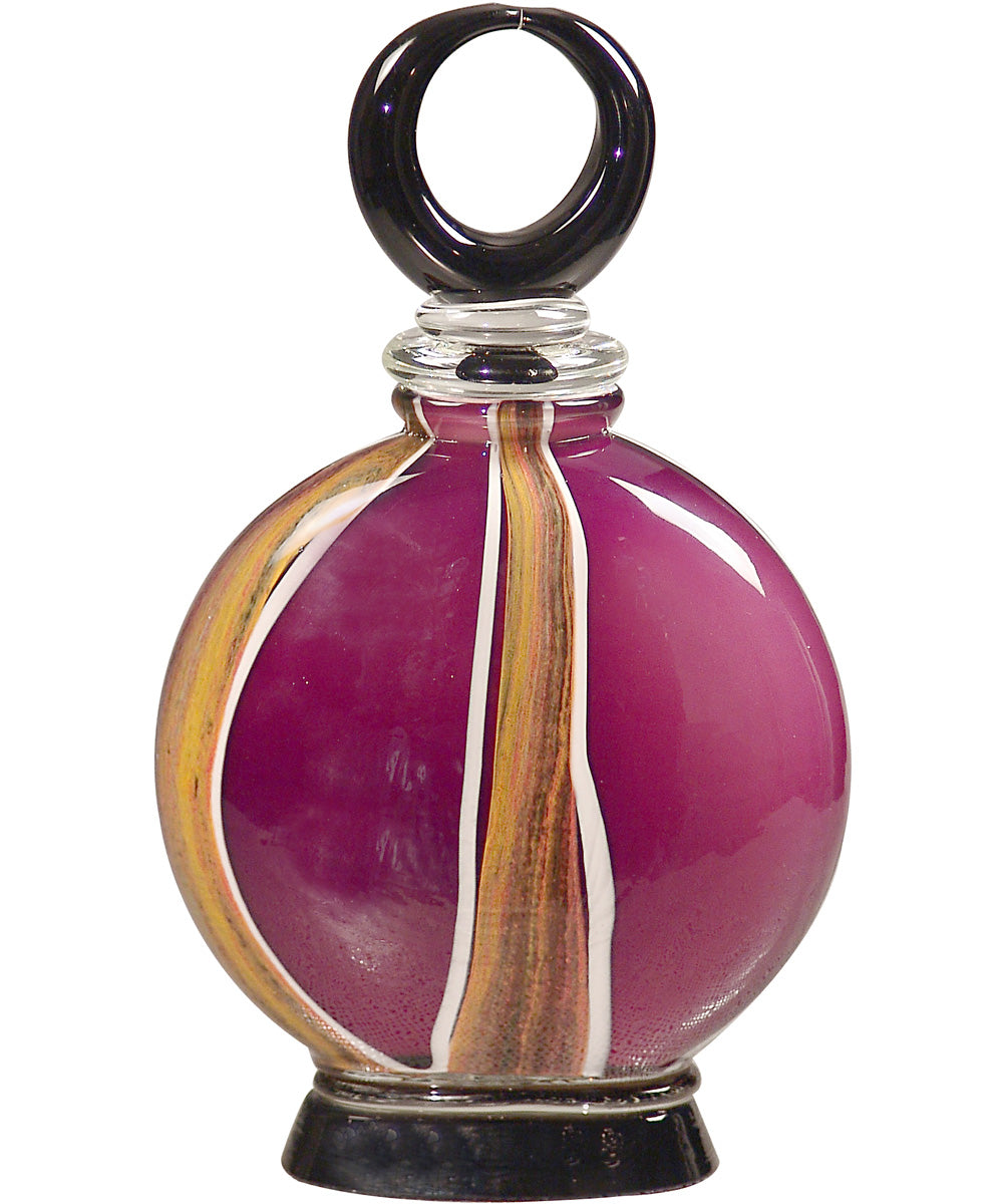 Melrose Hand Blown Art Glass Perfume Bottle