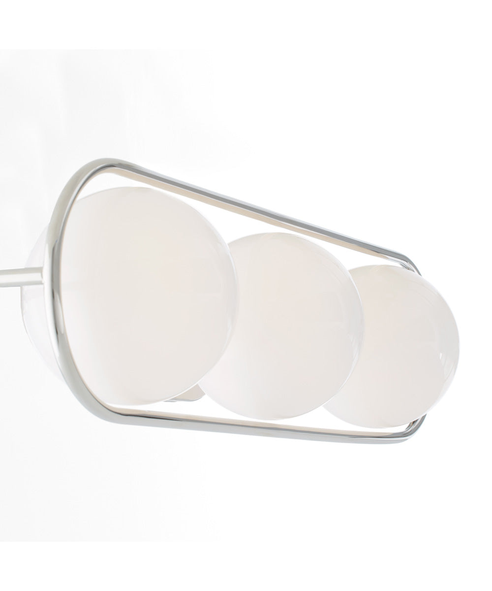 Belmont 3-light Bath Vanity Light Polished Nickel