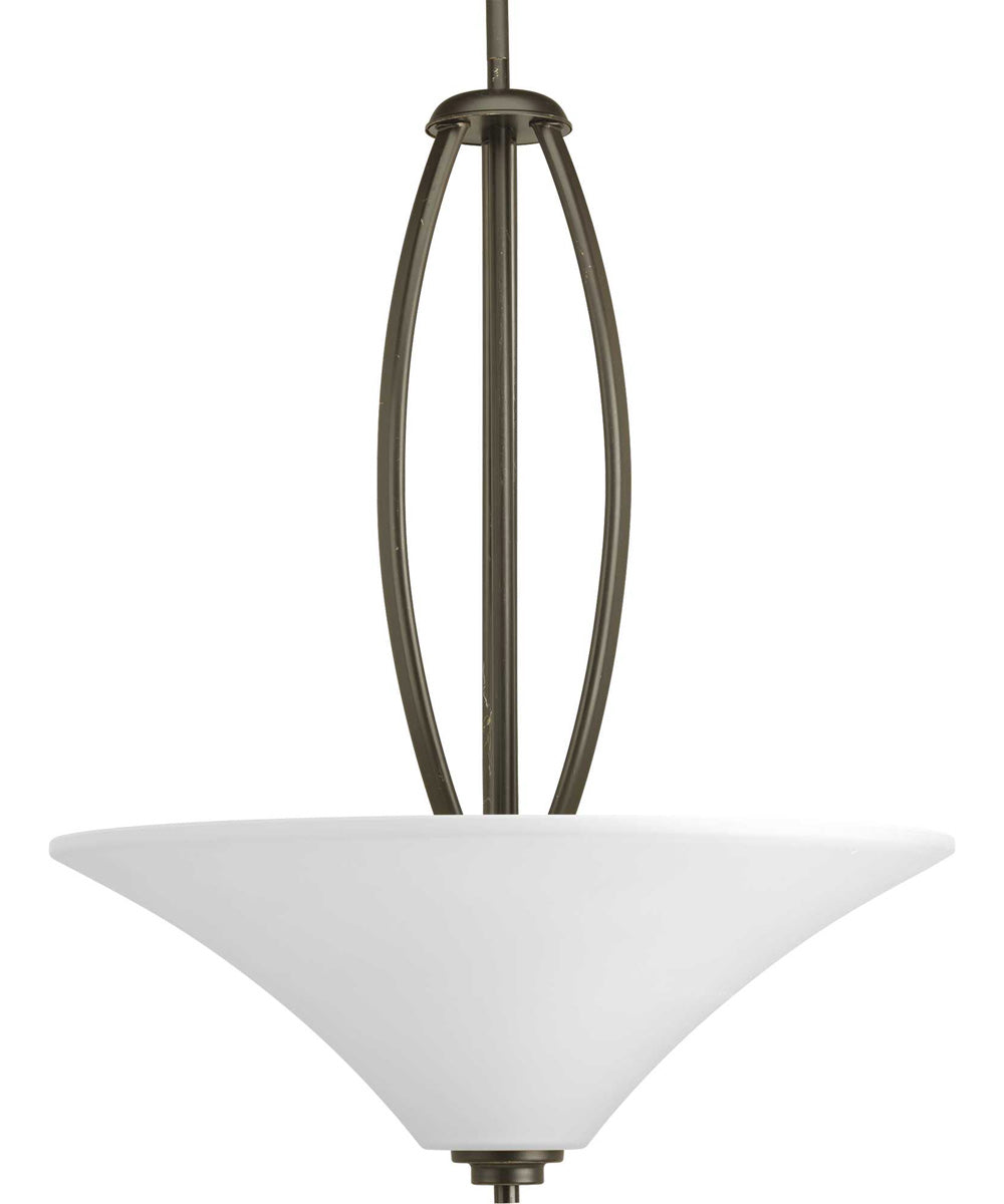 Joy 3-Light Inverted Pendant Antique Bronze