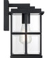 Mulligan Small 1-light Outdoor Wall Light Matte Black