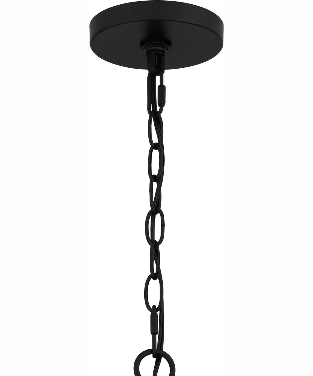 Brigitta 6-light Chandelier Matte Black